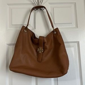 Tory Burch Meyer Plaque Hobo Bag